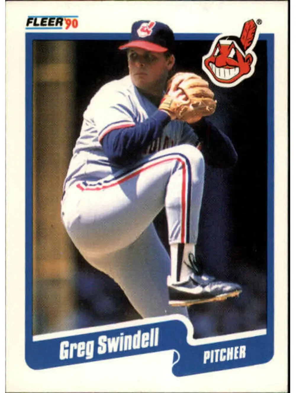 1990 Greg Swindell Fleer Baseball Card #503
